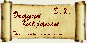 Dragan Kuljanin vizit kartica